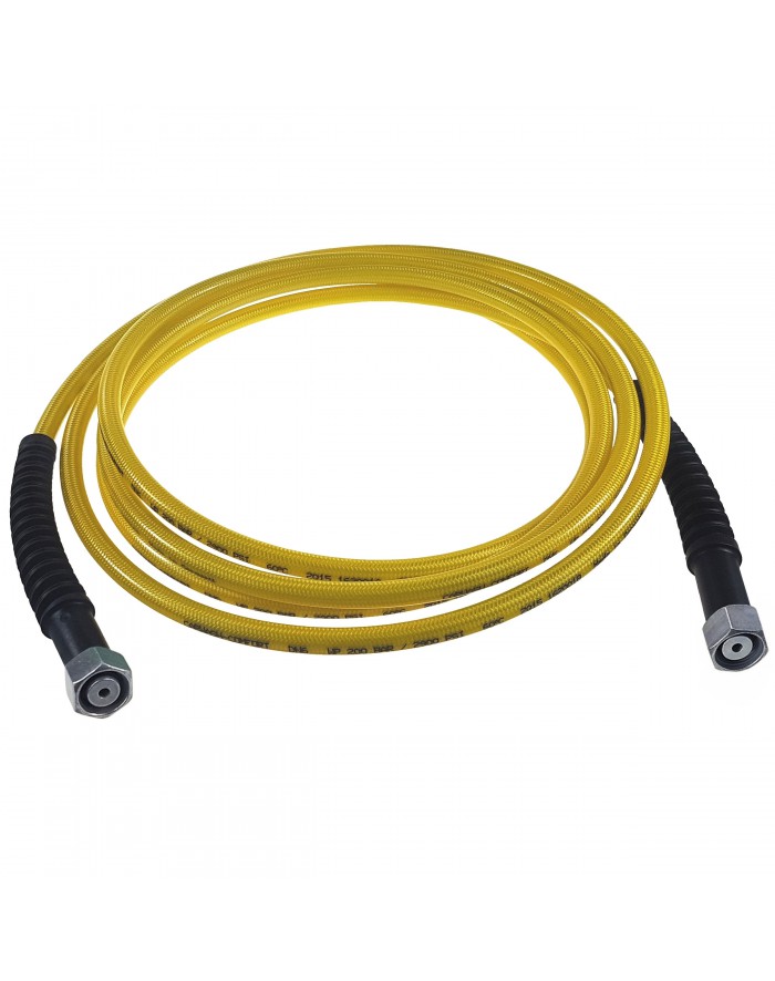 WĄŻ TERMOPLASTYCZNY ŻÓŁTY 4,5M M18X1,5 FF