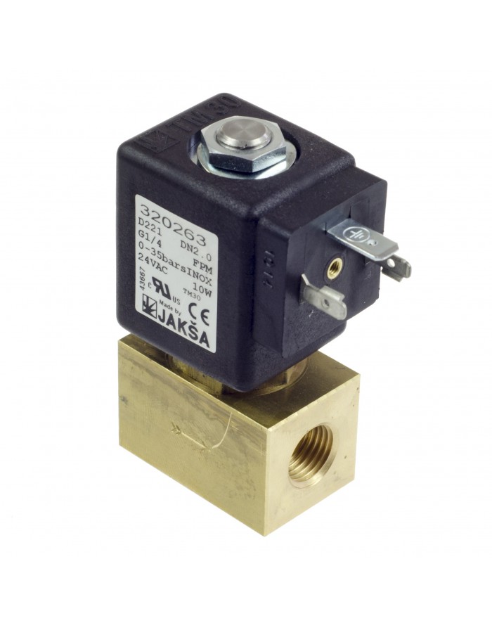 ELEKTROZAWÓR JAKŠA D221 0-35BAR G1/4'' FPM AC